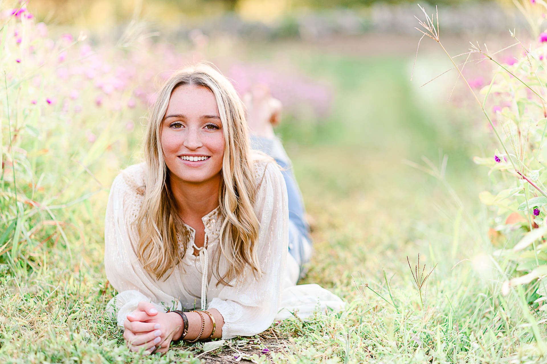 Flower Farm Senior Pictures