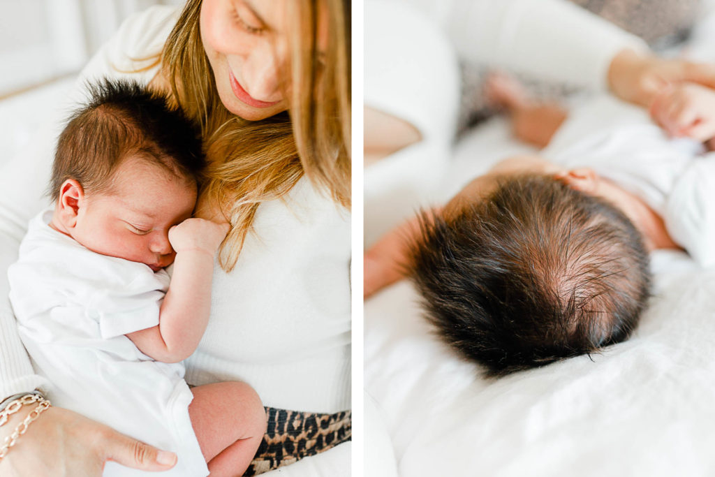 newborn pictures at home