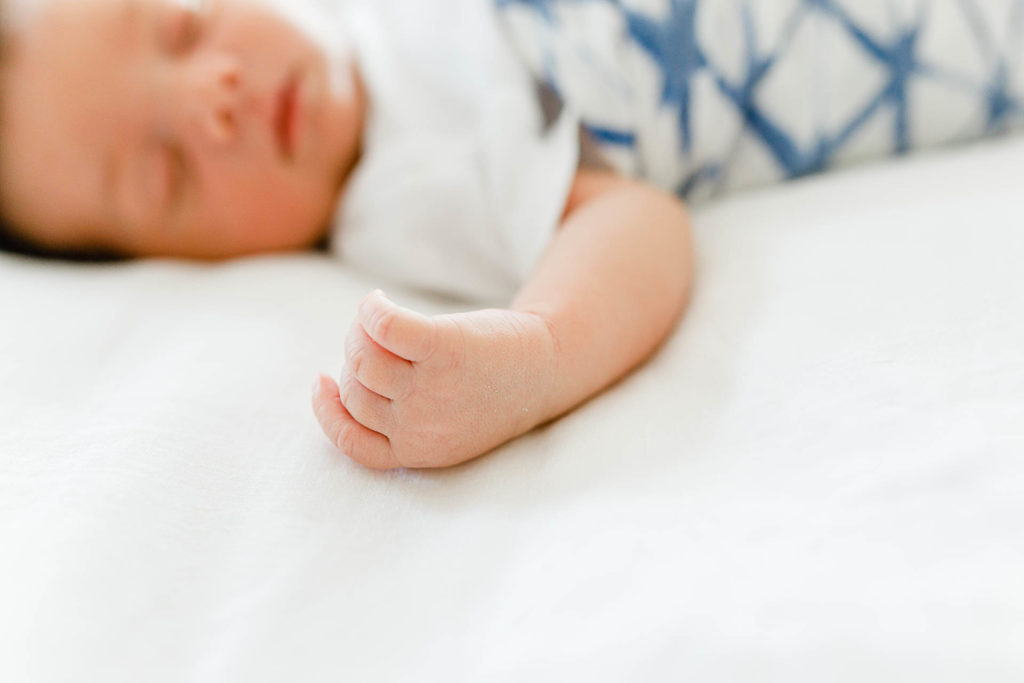 Newborn pictures at home