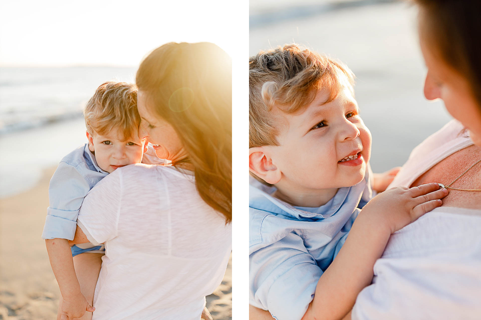 Watch Hill Family Portraits by Christina Runnals Photography | Mom and her son