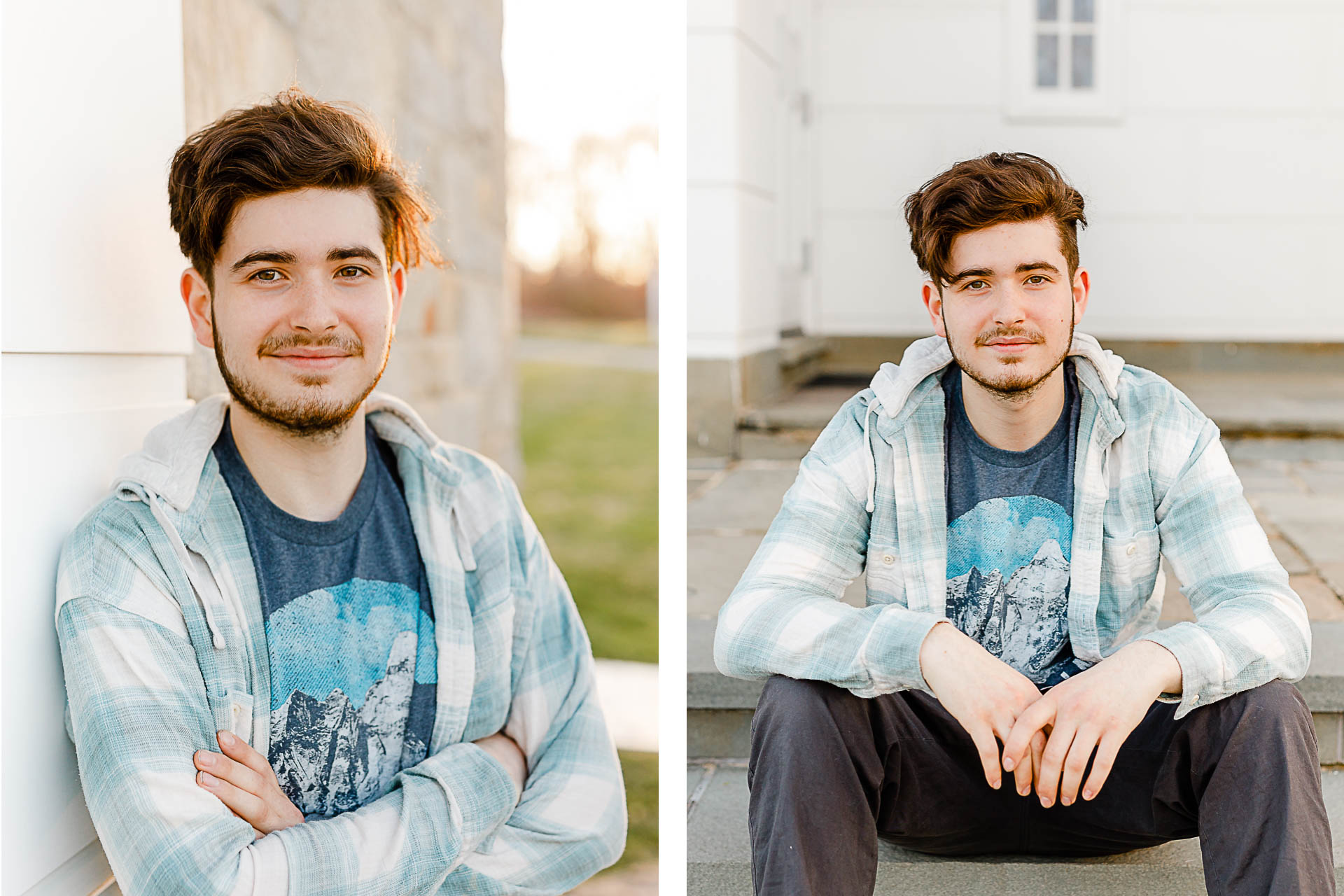 Downtown Scituate Senior Portraits by Christina Runnals Photography