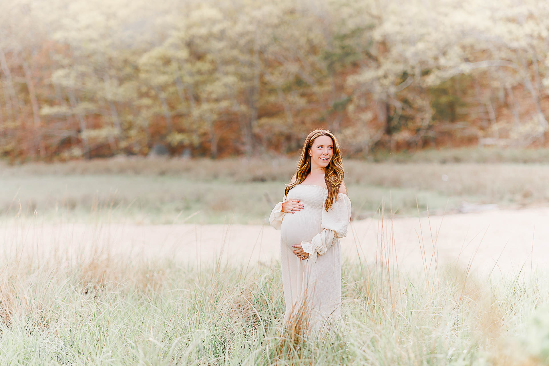 Photos by Norwell Maternity Photographer Christina Runnals | Ellisville Harbor State Park Pictures