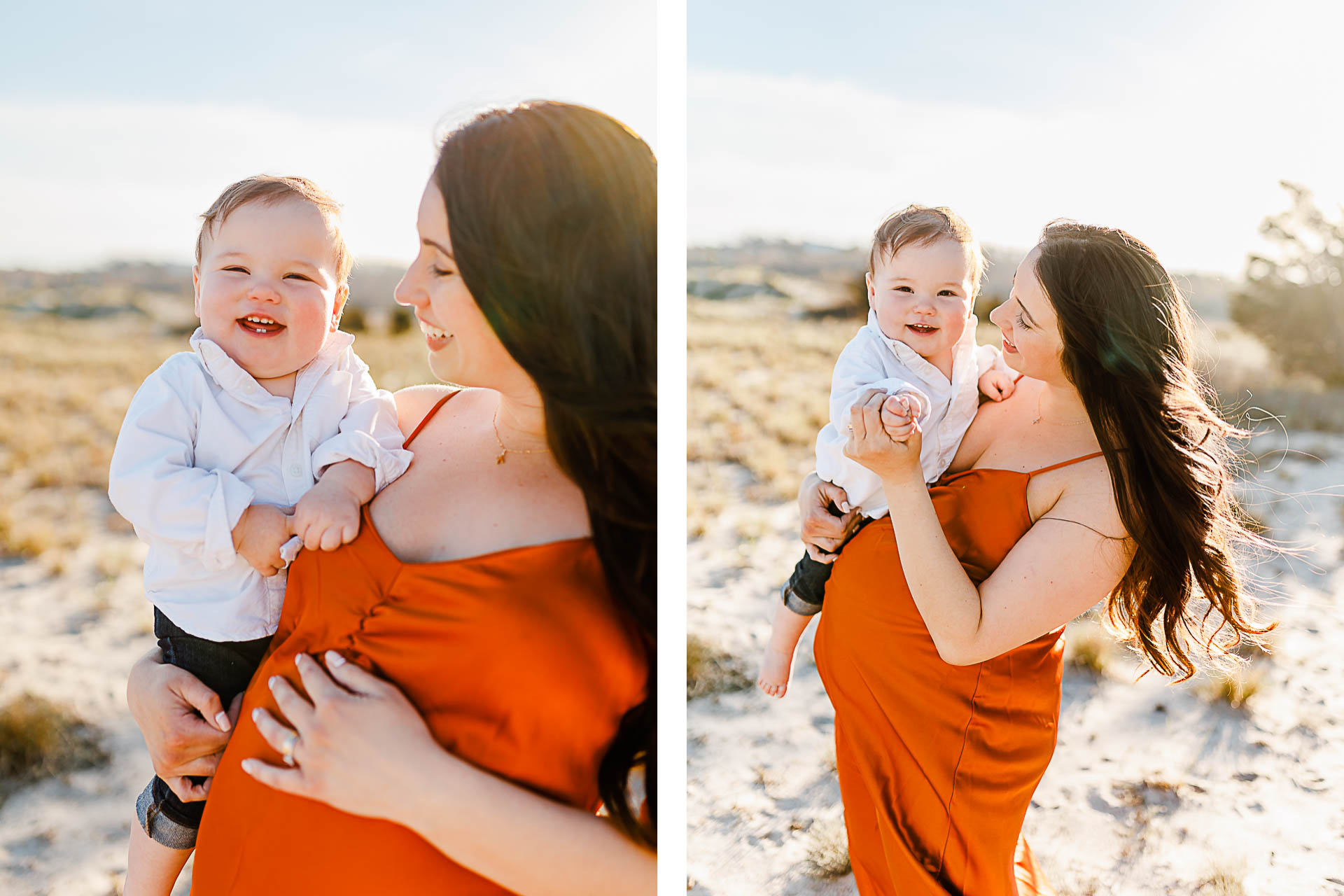 Photos by Norwell Family Photographer Christina Runnals | Family portraits on the beach