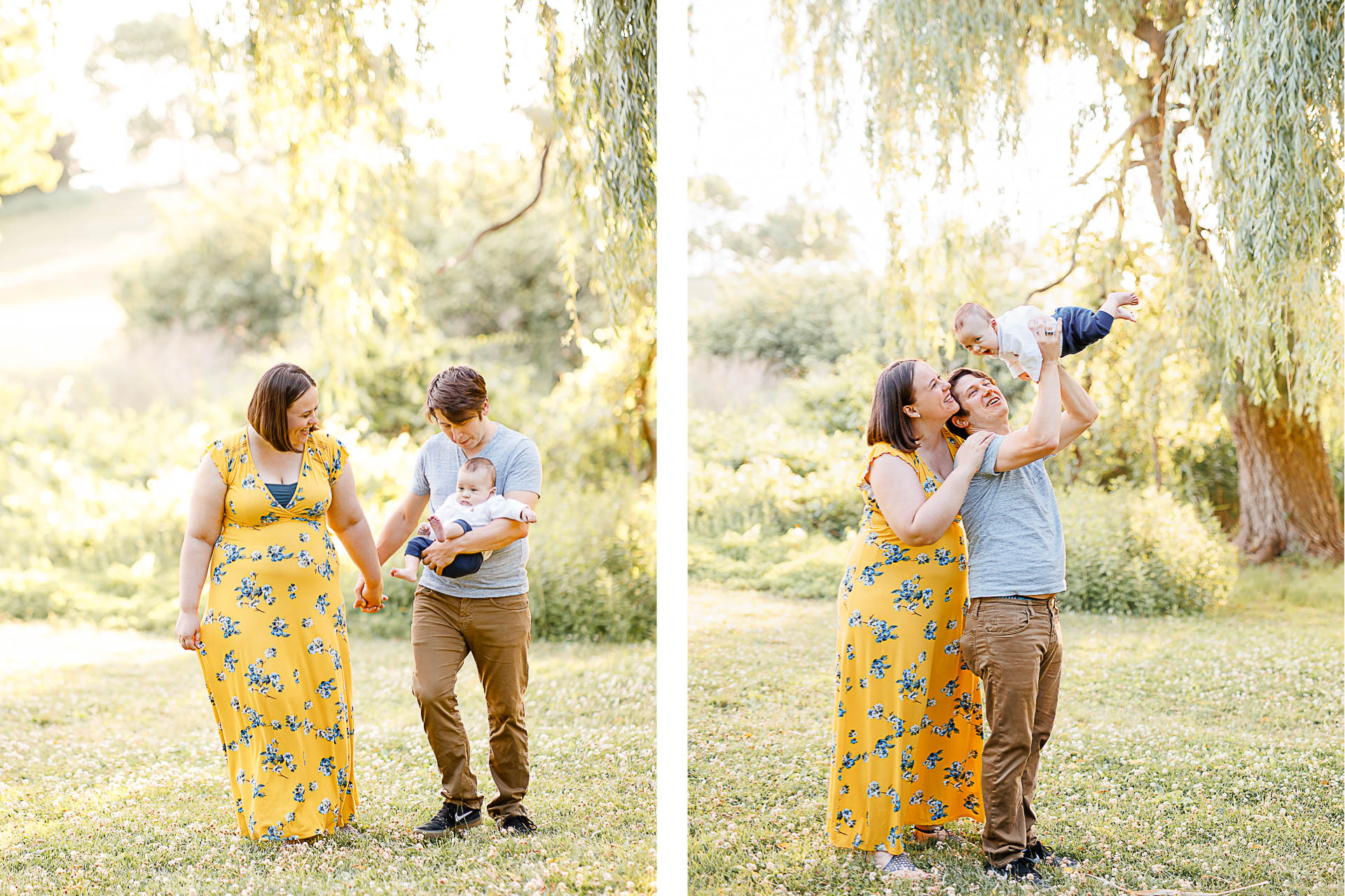 Photos by Cambridge family photographer Christina Runnals | Family with baby boy