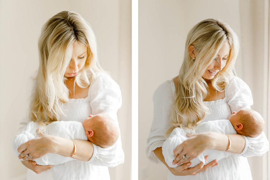 Photos by Hingham in home newborn photographer Christina Runnals