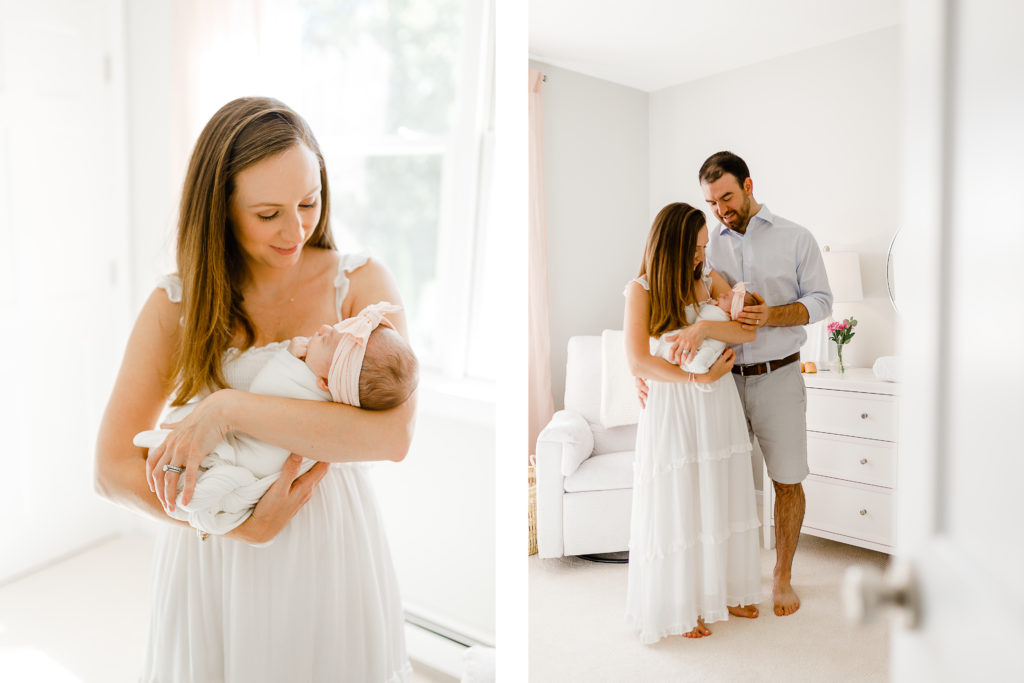 Newborn pictures with Hanover Massachusetts Newborn Photographer