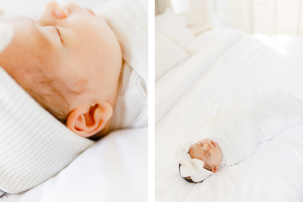 Newborn portrait by Scituate Massachusetts Newborn Photographer Christina Runnals