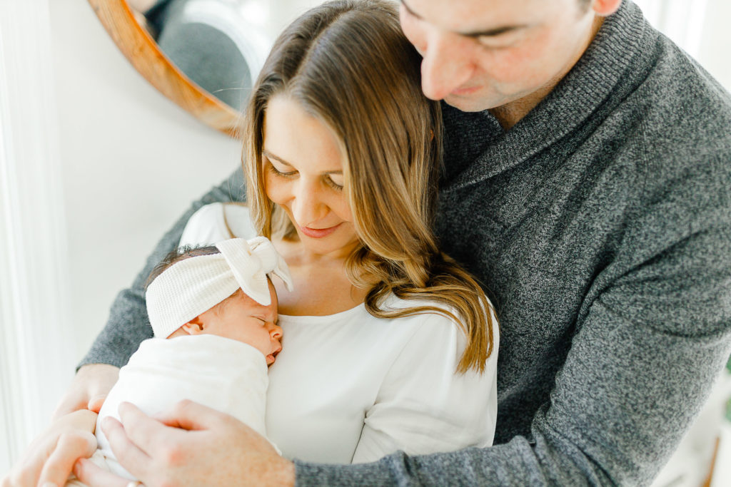 Newborn portrait by Scituate Massachusetts Newborn Photographer Christina Runnals