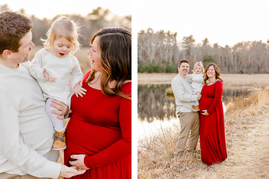 Maternity portraits with Massachusetts maternity photographer Christina Runnals