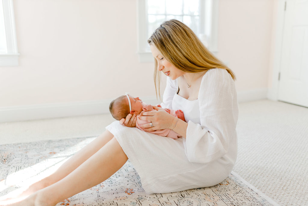 Hanover Massachusetts newborn portraits by Christina Runnals Photography