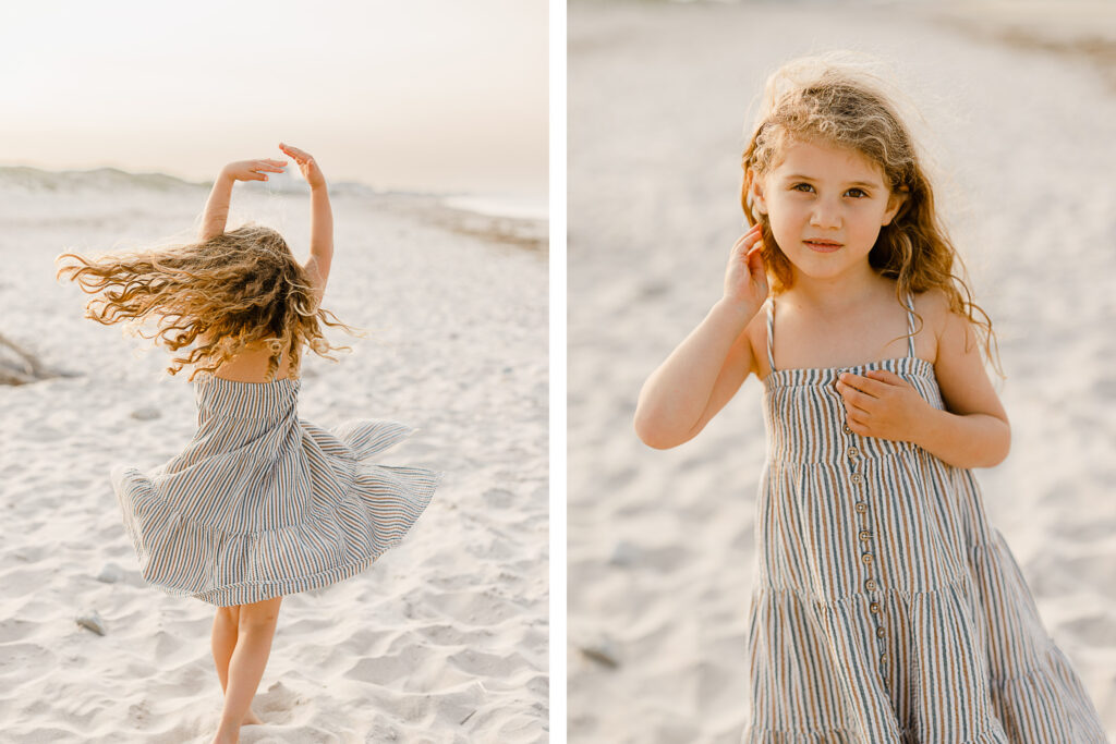Beach family pictures by Christina Runnals, family photographer in Hingham Massachusetts