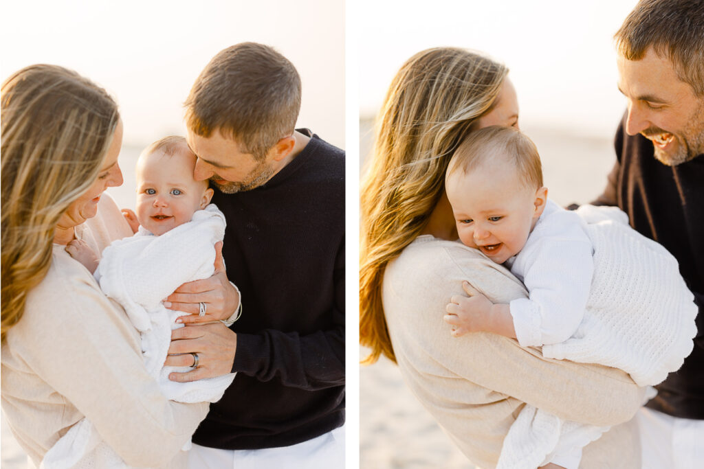 Beach family pictures by Scituate Massachusetts photographer Christina Runnals