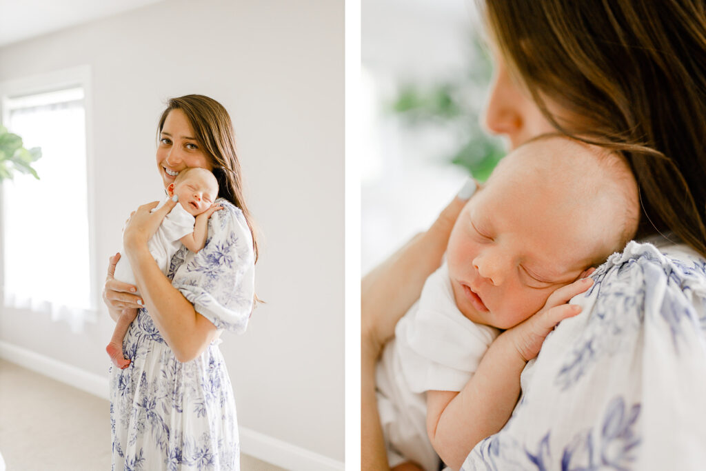 Hingham Massachusetts newborn portraits by Christina Runnals