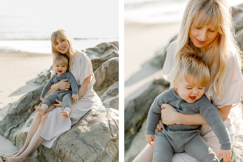 Cohasset family pictures by Massachusetts beach family photographer Christina Runnals