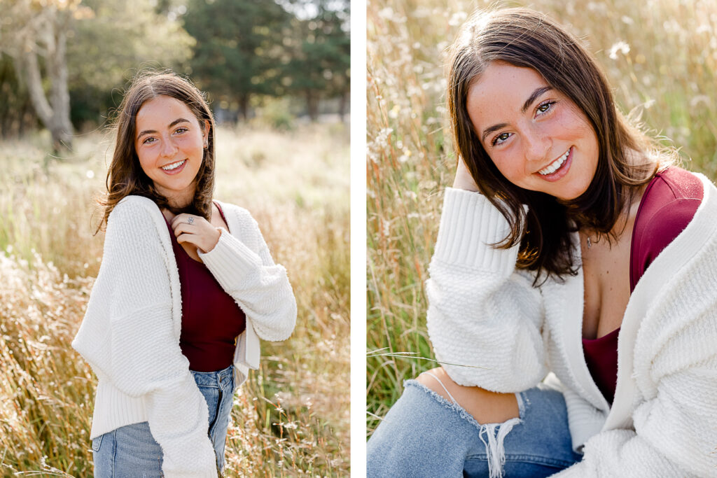 Abbie Young's Plymouth senior pictures taken by Christina Runnals Photography