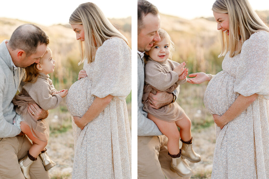 Maternity portraits in the fall by Cohasset Massachusetts maternity photographer Christina Runnals