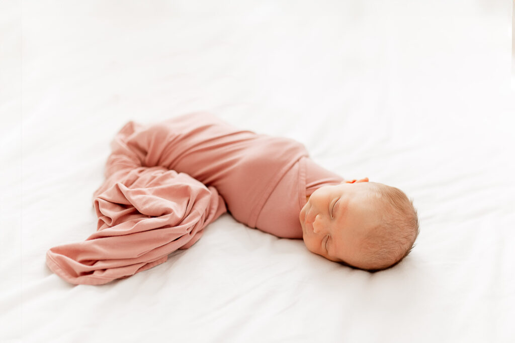 Baby Sadie's newborn portraits by Duxbury Massachusetts newborn photographer Christina Runnals