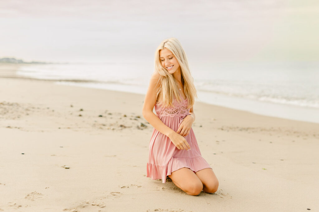 Hannah Evensen's Scituate MA film senior pictures by Christina Runnals Photography